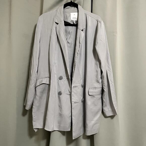 Comune Hawley Tide Light Gray Women's Blazer size L - Picture 1 of 6